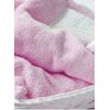 CB Japan Carari Microfiber Face Towel, Pink, Absorbent, Quick-Drying