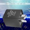 EP27 5-Pin LED Flasher Flash Relay LED Turn Indicator Flasher Relay 12V for Turn Light Hyper Flash Fix