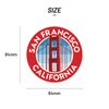 Sticker Pack San Francisco Golden Gate Bridge Large