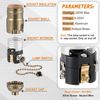 Saysurey 4 Pcs Pull Chain Lamp Socket Replacement, E26 Standard Threaded Base, Light Socket with Pull Chain, Lamp Parts for Repair