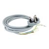 sparefixd Power Cable Wire & Plug 2 metres to Fit AEG Washing Machine