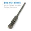 10PC 5/16" x 4" SDS Plus Rotary Hammer Drill Bits Concrete Masonry Carbide Tip