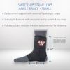 Swede-O Strap Lok Ankle Brace, Black, Small