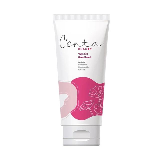 C'enta Beauty Anti Aging Etkili Gece Kremi Yağlı Ciltler İçin 50 ml