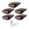 My Weigh 7001DX 15lb Kitchen and Table Scale 5 Pk Black with Measuring Spoons