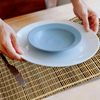 LFH Home Dinner Table Bamboo Placemats (Brown)