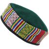 Siesta Nepalese Wool Smoking Hat - Green (Medium)