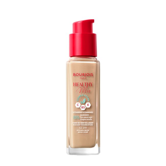 Bourjois Healthy Mix Clean vegan Foundation Nr. 52,3 Golden Beige