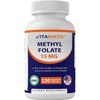 L-Methylfolate 15mg (Folate 25000mcg) Maximum Potency Active 120Caps homocystein