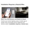 Feit Electric, 2 Pk - Wi-Fi Smart Light Dimmer | On Off Switch