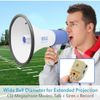 Pyle 50W Megaphone Record & Rechargeable Battery iPod/MP3 Input PMP59IR