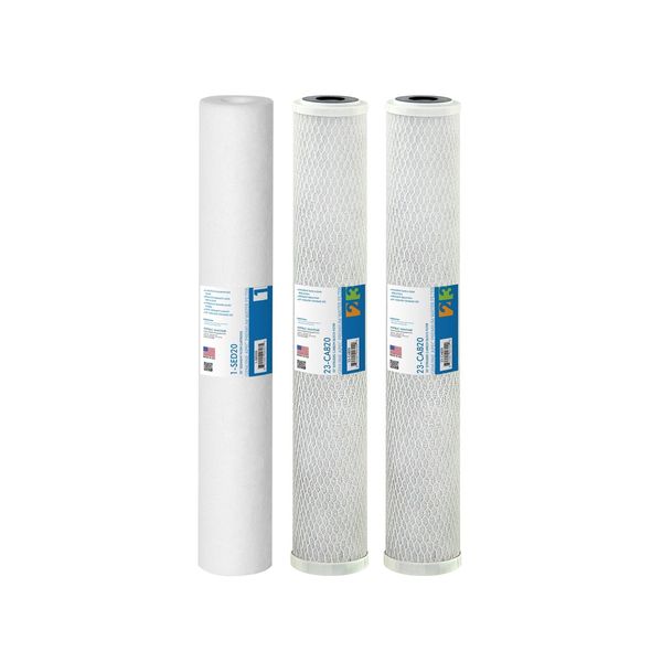 APEC Water Systems FILTER-SET-LITE US MADE Commercial Grade Replacement Pre-F...