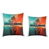 Godzilla vs Kong - Official Poster Throw Pillow
