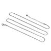 SIMPLÍ BASIC Long Rope Chain Necklace, Stainless Steel (Stainless Steel)