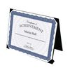 Geographics® Certificate Presentation Easel, 8 1/2" x 11", Black