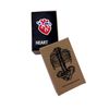 Blue and Red Anatomical Heart pin