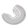 2PCS Diamond Oscillating Tool Blade Set Multi Tool Mortar Cutting Saw Blade