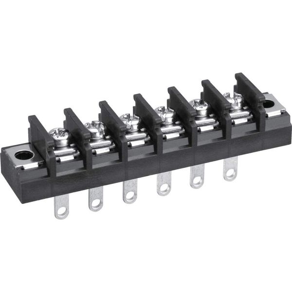 TRUSCO TOTB-752NS-4P-C Through Terminal Block 300V 12A 4P