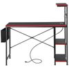 44inch Corner Gaming Desk Computer Desk with Large Desktop Work Place with Hook