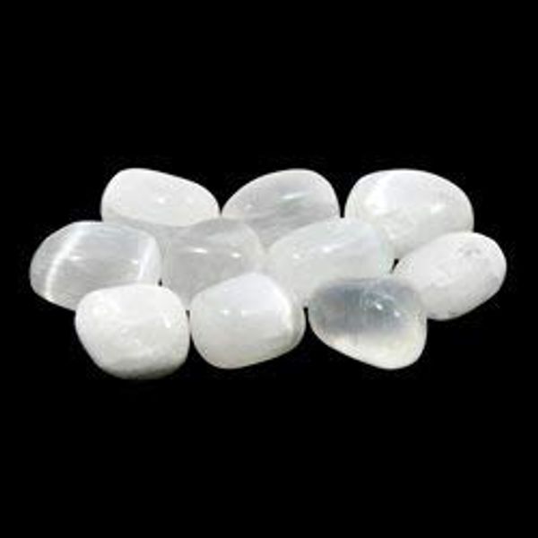 Satin Spar Tumble Stone (20-25mm) - Single Stone