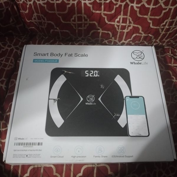 Smart Body Fat Scale (WhaleLife) New