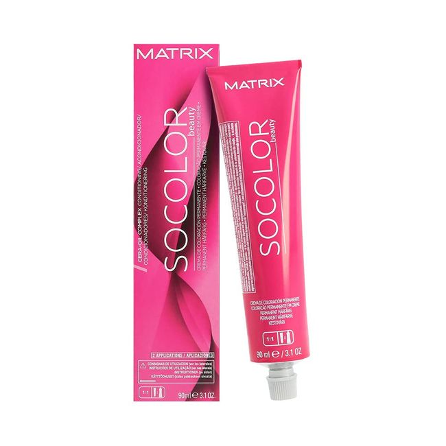 Matrix Socolor Permanent Hair Colour / Tint 9W Very Light Blonde Warm