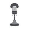 CafePress Wireless Microphone 5.5" Round Car Magnet Magnetic Bumper Display
