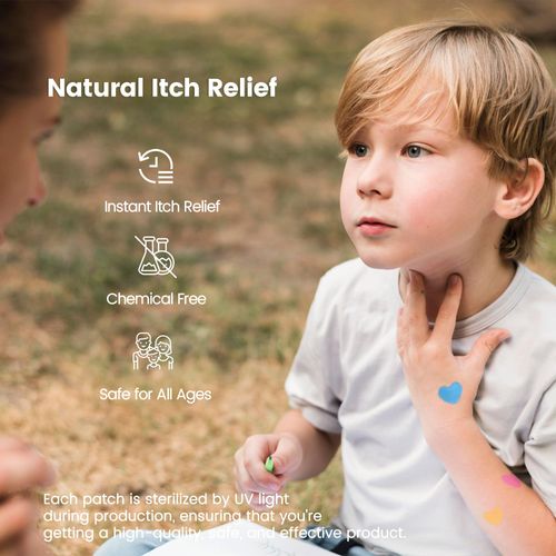 Istpch Itch Relief Patches, Reduces Itch & Swell, Travel Camping Essential Gift for Family Friends