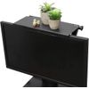 Cable Box Shelf for Wall Mounted TV, TV Top Shelf Mount on Desktop Computer
