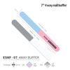 SILSTAR PROFESSIONAL 7" 4-Way Nail Buffer 240.320/800.3000 Made in Korea 2 Pack