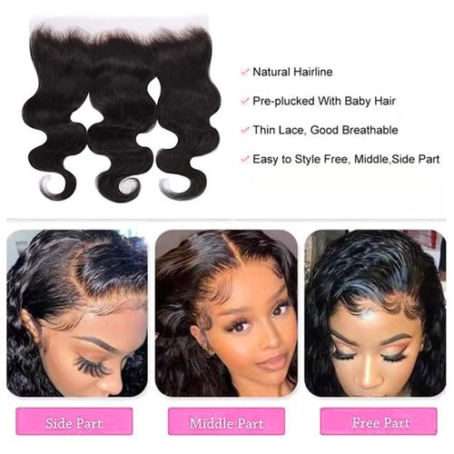 Rebasar Body Wave Bundles Brazilian Weave Human Hair Bundles Brazilian Body Wave Human Hair Extensions Natural Colour 18 20 22 Inch Tatol 300 g
