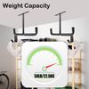 4 Set Overhead Garage Storage Rack, Heavy Duty Overhead Storage Double Hook, Cei