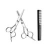 YFFSFDC Haircut Scissors Set, Haircut Scissors, Self Cut, Hair Cutting Scissors, Haircut Scissors, Hairdresser, Barber, Home Use, Set of 3