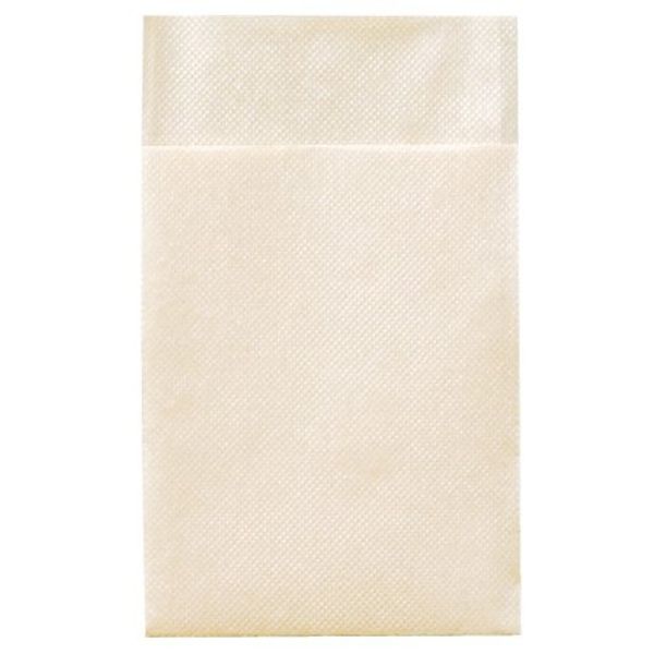Rokufold Flat Paper Napkins, Unbleached, 100 Sheets x 100 Sheets (10,000 Sheets)