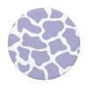 PopSockets Cow Print Pattern in Lilac Pastel Purple Lavender PopSockets Swappable PopGrip