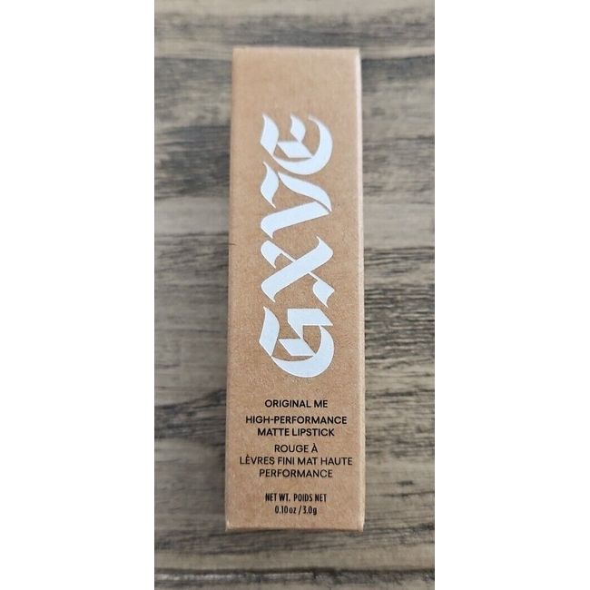 GXVE Original Me Clean High-Performance Matte Lipstick; Tragic Me