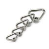 4Pack M8 Triangle Eye Nut 304 Stainless Steel, Ring Lifting Eye Nuts, Eyelets