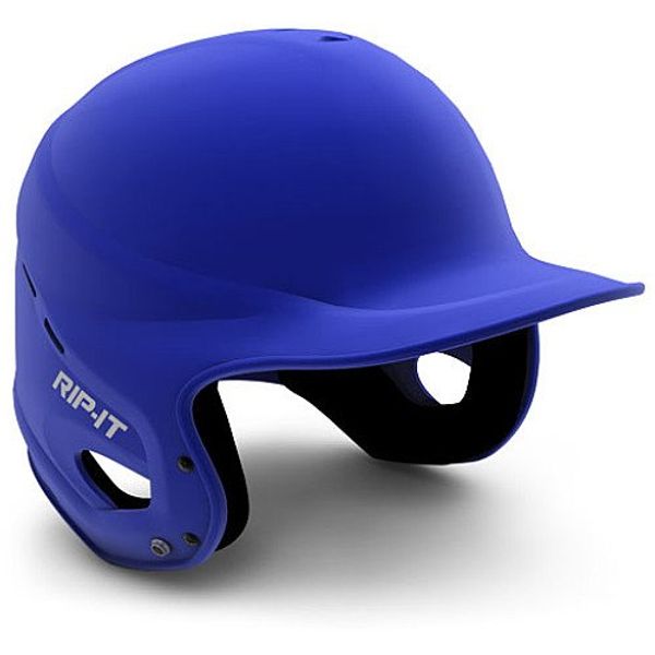 Rip- It Fit Sr Matte Baseball Batting Helmet SCARLET MD/LG