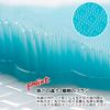 tone Antibacterial Foot Brush Shell Aqua Blue