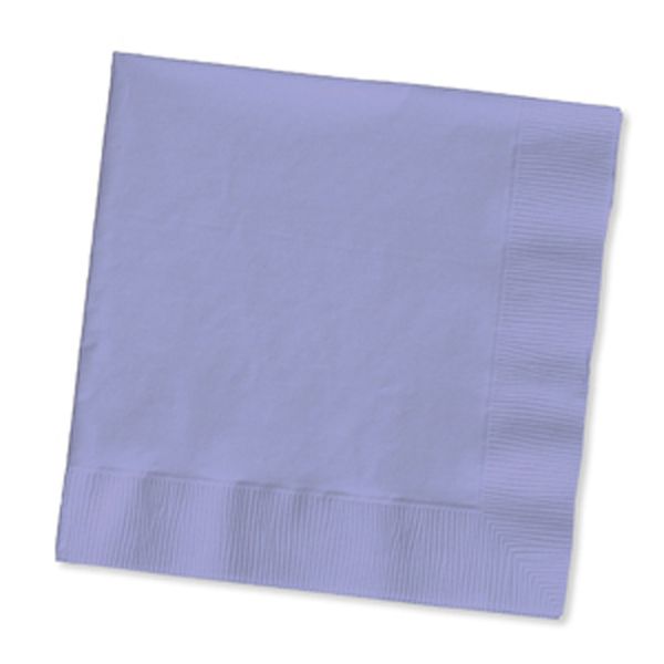 Creative Converting Lavender 2-Ply Beverage Napkins, 50ct.