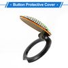 VekAuto Car Push Start Button Cover, Engine Push Button Protection Cover Universal for Car Stylish ABS 4.2cm Multicolor