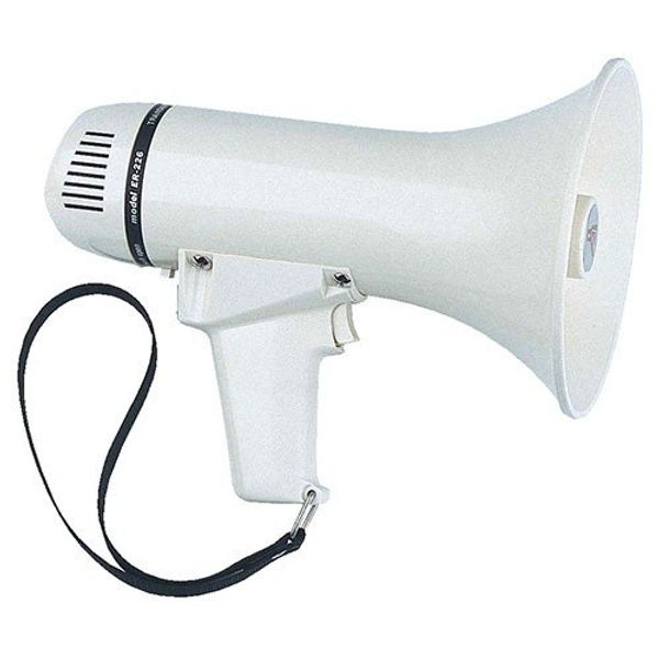 Seager Megaphone, 10 W - White, Pack of 1