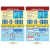 NewPath Learning Math Bulletin Board Chart Set, Addition & Subtraction, Set of 6 (93-1501)