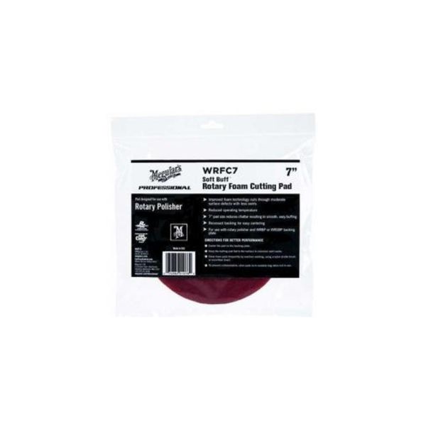 Meguiars Inc - 7" Foam Cutting Pad - Mgwrfc7