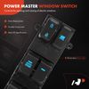 A-Premium Master Power Window Switch Compatible with Kia Optima 2011 2012 2013, Only Auto Dwon, Front Left Driver Side