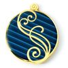 WICKED Blue Shiz Logo Pin Badge