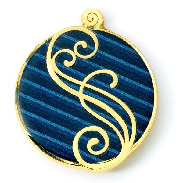 WICKED Blue Shiz Logo Pin Badge