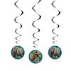 26” Hanging Jurassic World Decorations, 3ct