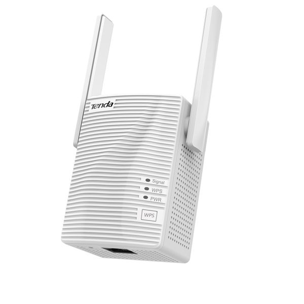 Tenda A18 AC1200 Dual Band Universal WiFi Repeater, Broadband/Wi-Fi Extender, Wi-Fi Booster/Hotspot, with 1 Ethernet Port, works with all broadband providers, UK Plug