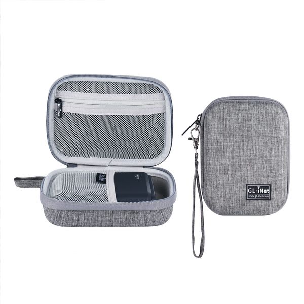 GL.iNet Travel Pouch, Gadget Pouch, Small Storage, Portable, Convenient Goods, Hard Case, Router, Cable, Power Bank, Mini Accessory Case for PC Peripheral Accessories, Storage Pouch, Water Repellent,